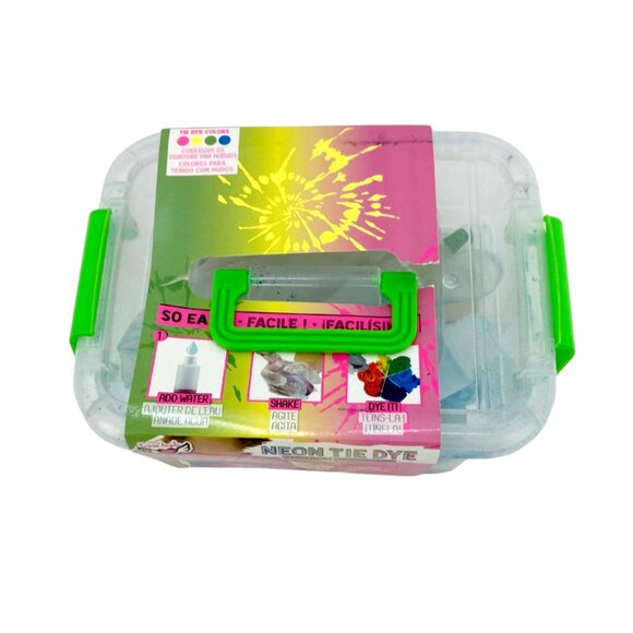 Fashion Angels Neon Tie Dye Fashion Design Kit | 4 Colours | For Ages 8+ - Picture 3 of 5